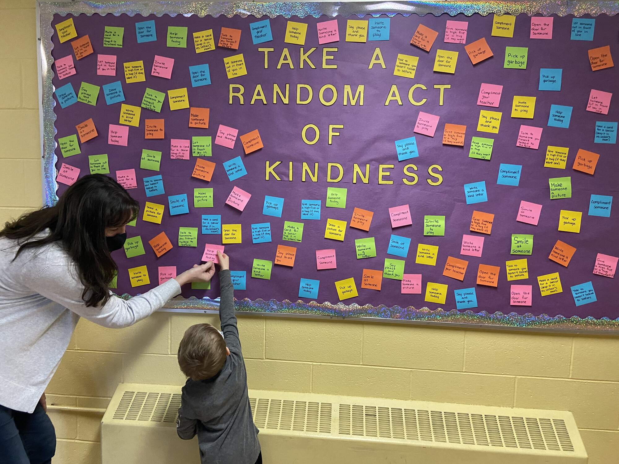 Acts of Kindness - Bulletin Board | Aberdeen Elementary