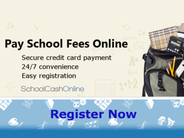 Pay school fees online graphic